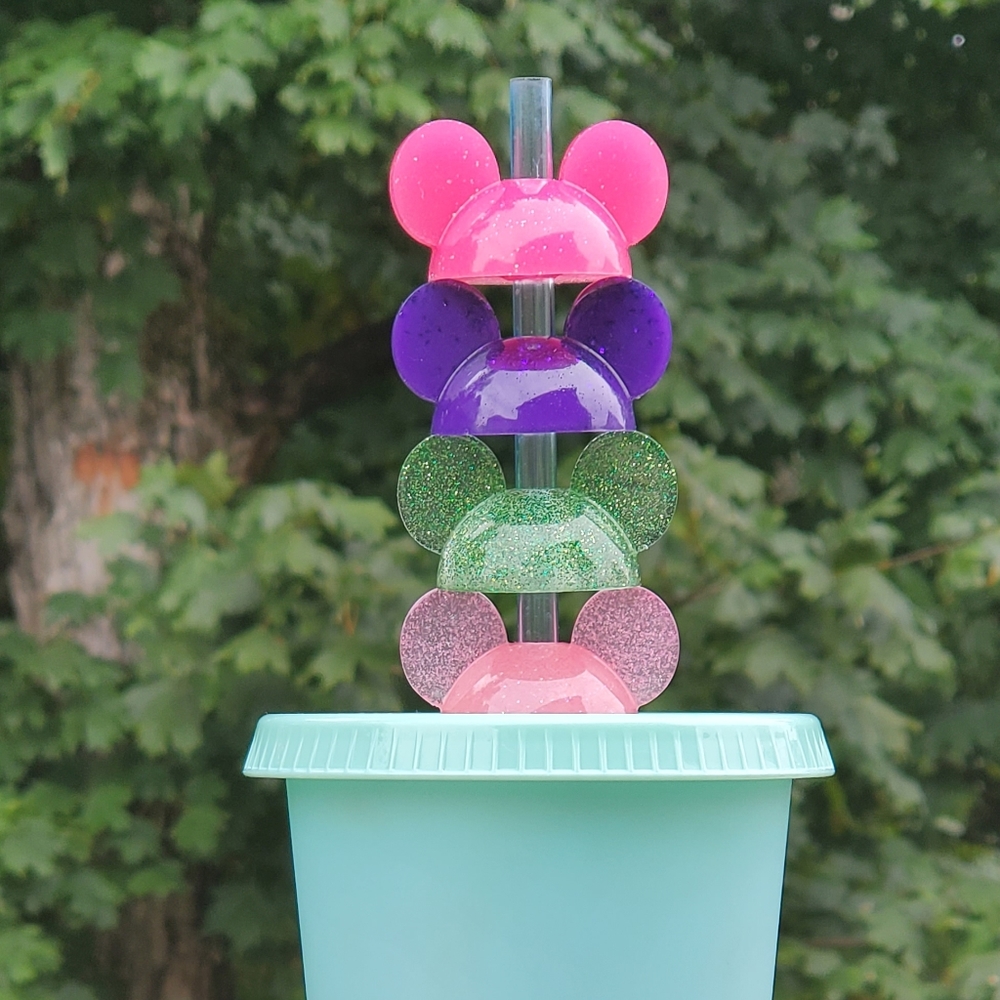Mickey Mouse straw topper